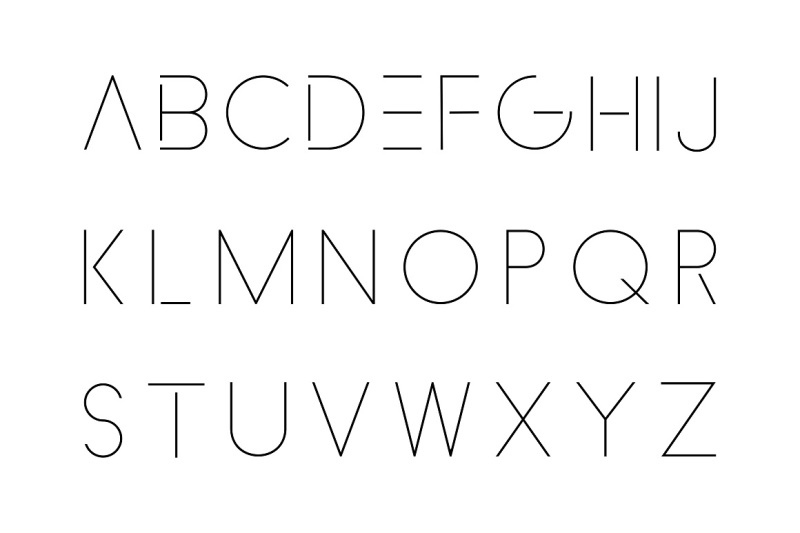 minimalistic-font-thin-design