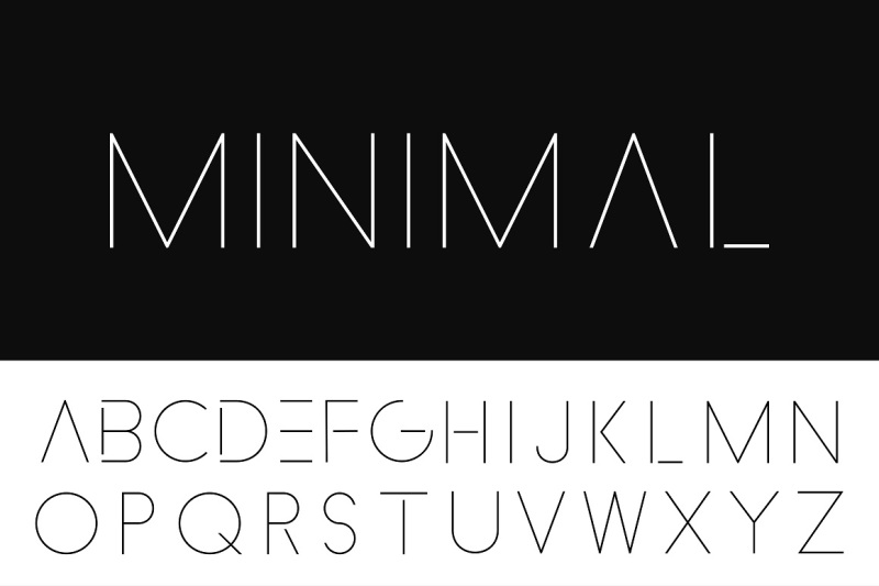minimalistic-font-thin-design