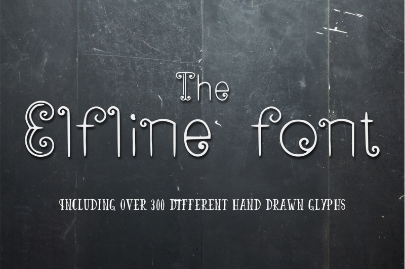elfline-decorative-style-font