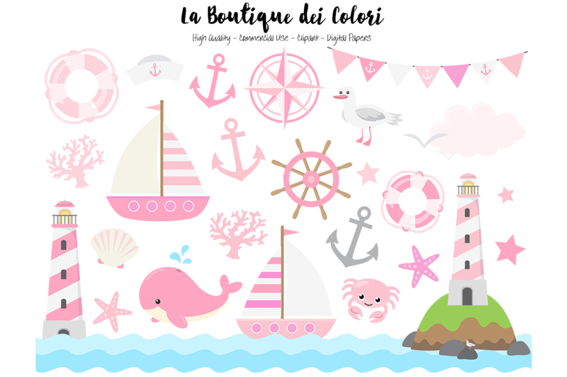 pink-nautical-clipart