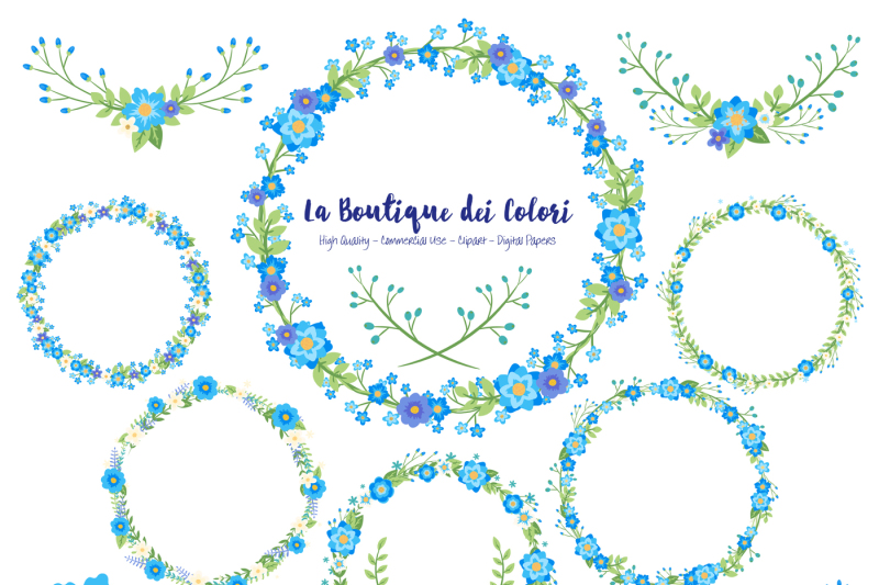 blue-floral-wreath-clipart