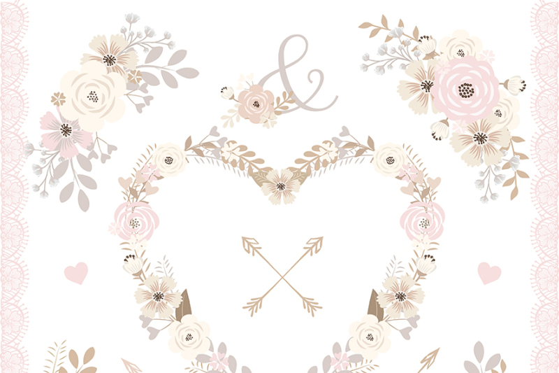vector-shabby-chic-floral-clip-arts