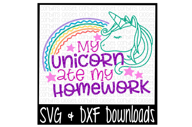 my-unicorn-ate-my-homework