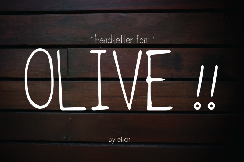 olive-hand-letter