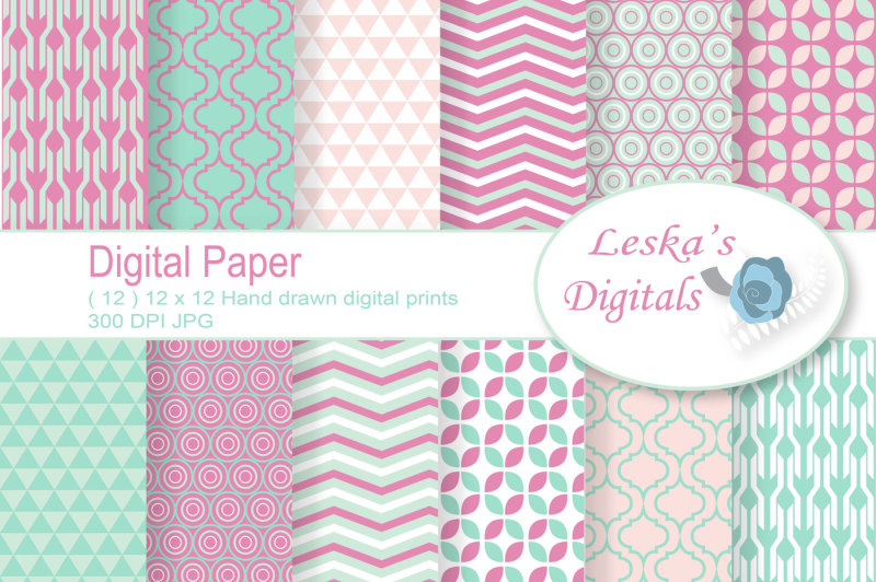 geometric-digital-paper-pack