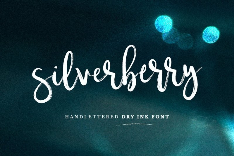 silverberry-dry-ink-font