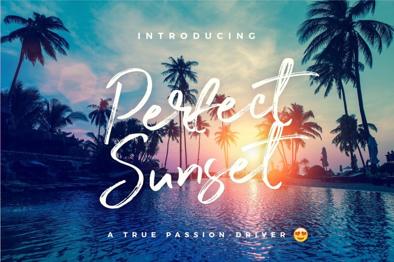 perfect-sunset-typeface