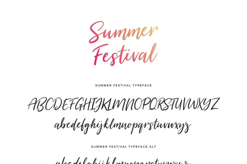 summer-festival-typeface