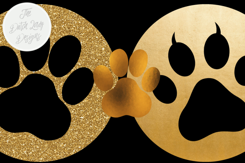 paws-amp-claws-clipart-set-gold-amp-glitter