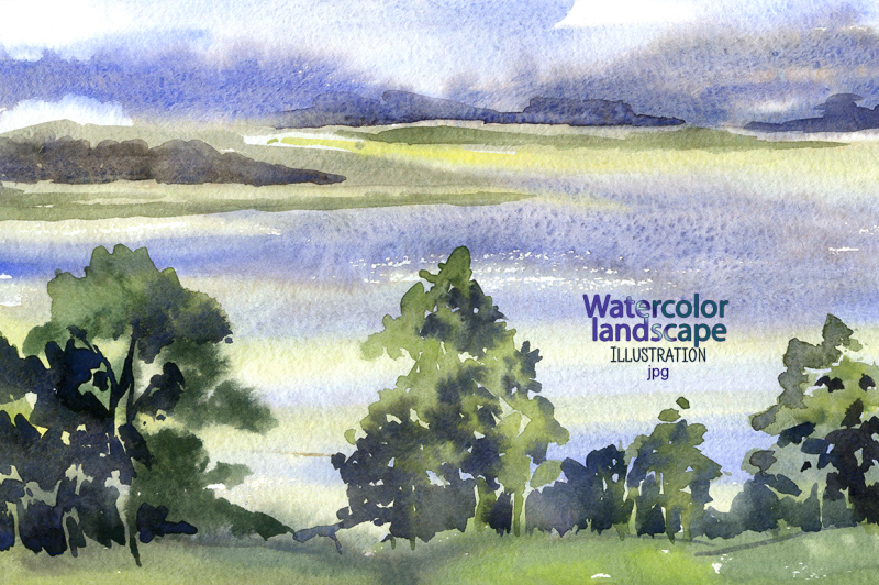 watercolor-landscape