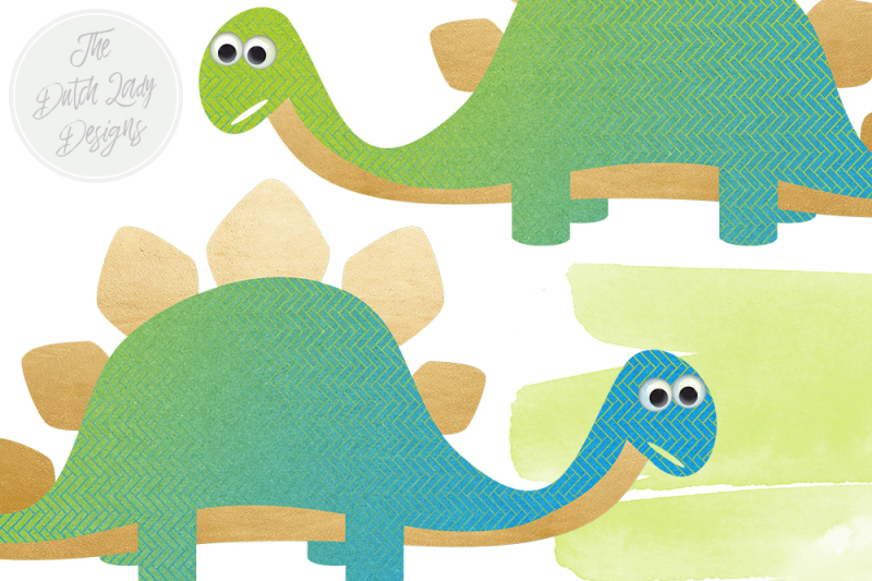 cute-colorful-dinosaur-clipart-set