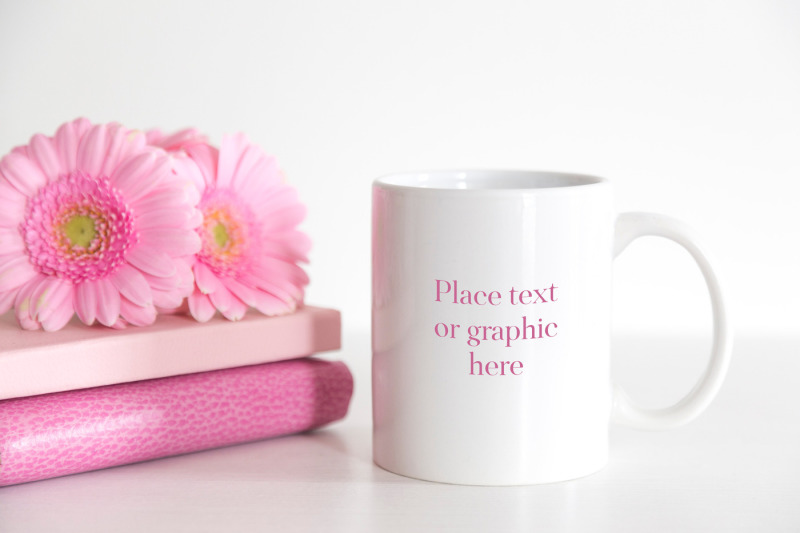 pink-gerberas-mug-mockup