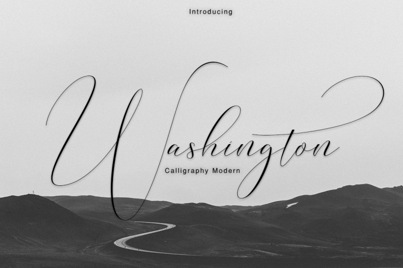 washington-calligraphy-modern