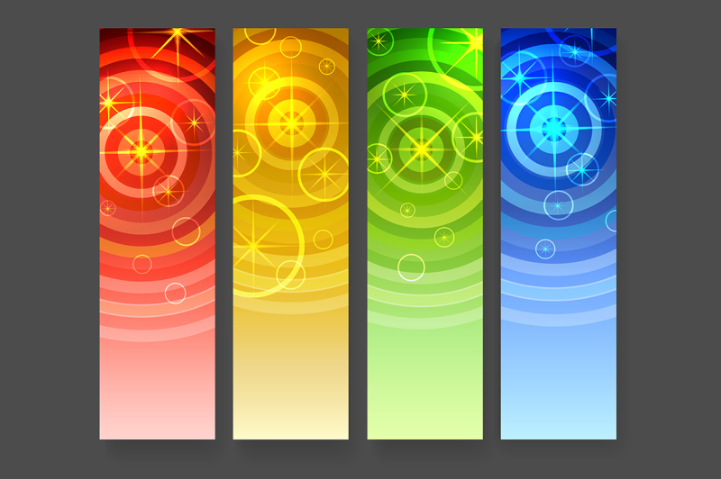 abstract-vertical-banners-with-circles-and-stars