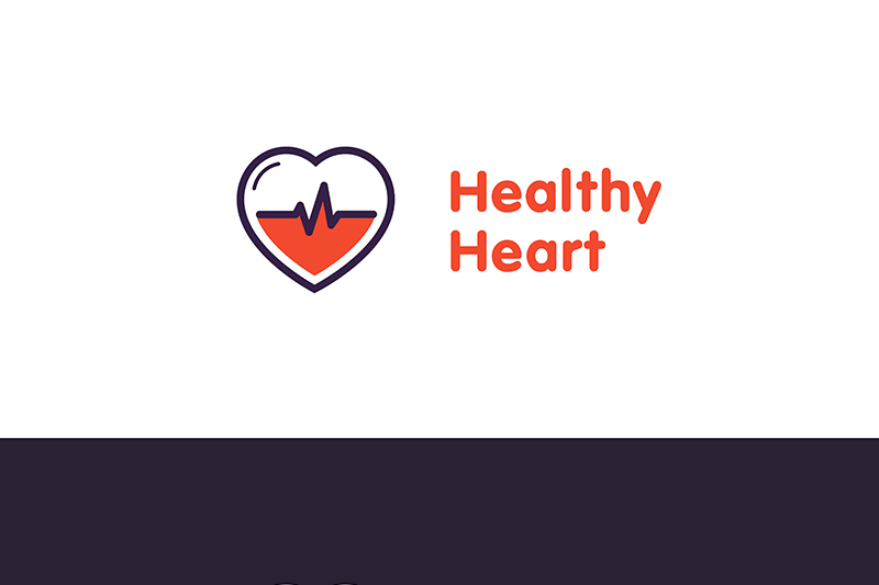 heart-logo-design-vector-template-healthy-heart-badge-cardiology-medical-label-flat-style