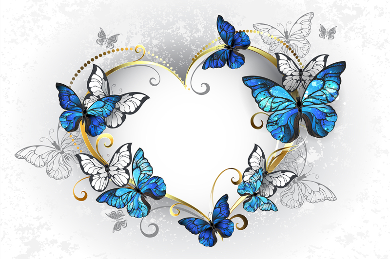 jewelry-heart-with-butterflies-morpho