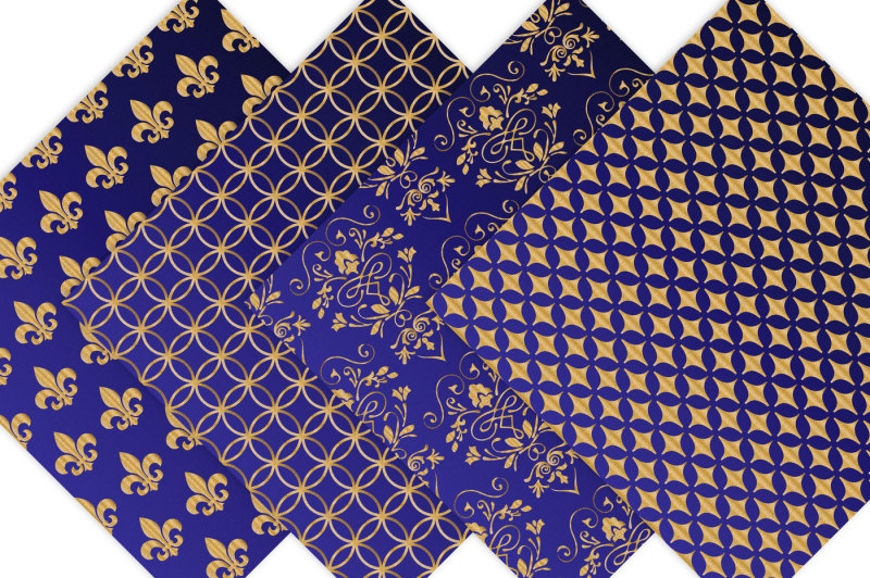 royal-blue-and-gold-patterns