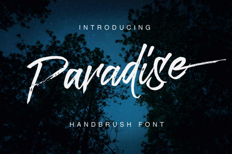 paradise-typeface