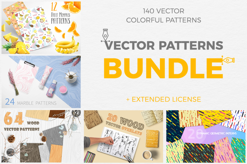 great-vector-patterns-bundle-5-in-1
