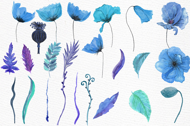 blue-watercolor-flowers-clipart