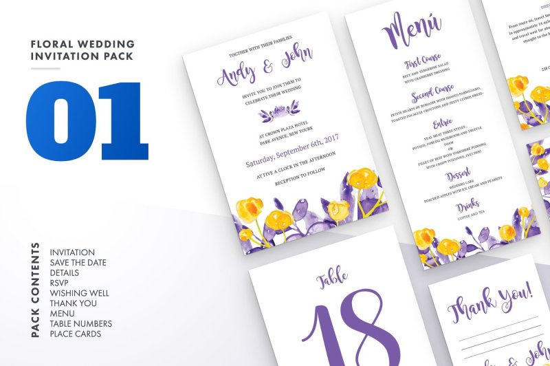 floral-wedding-invitation-bundle