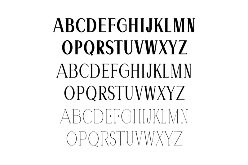 hommer-minimal-serif-typeface
