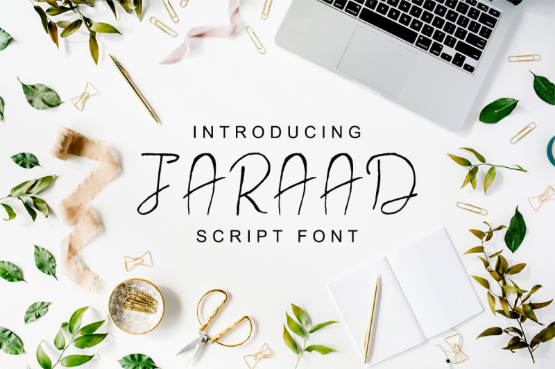 jaraad-script-typeface