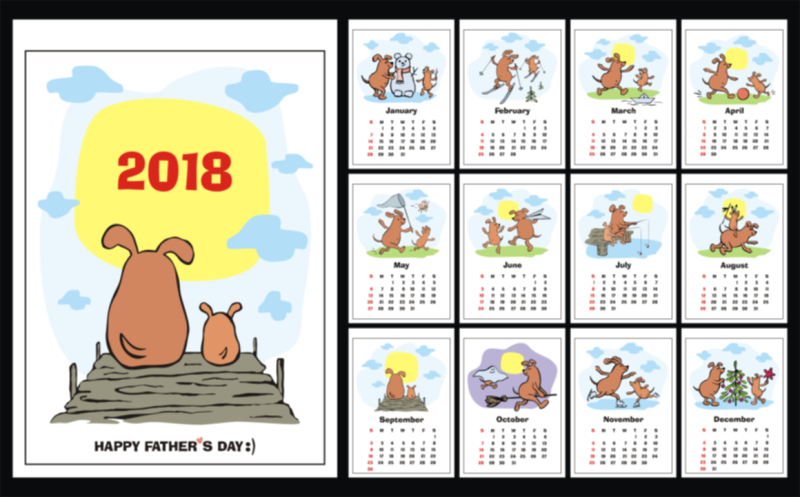 funny-dogs-wall-calendar-2018