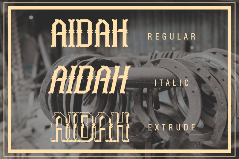 aidah-typeface