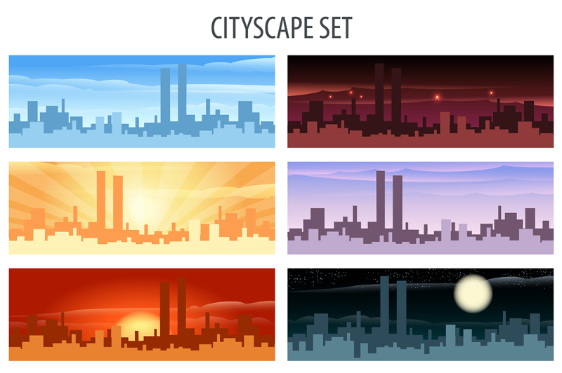 cityscape-set