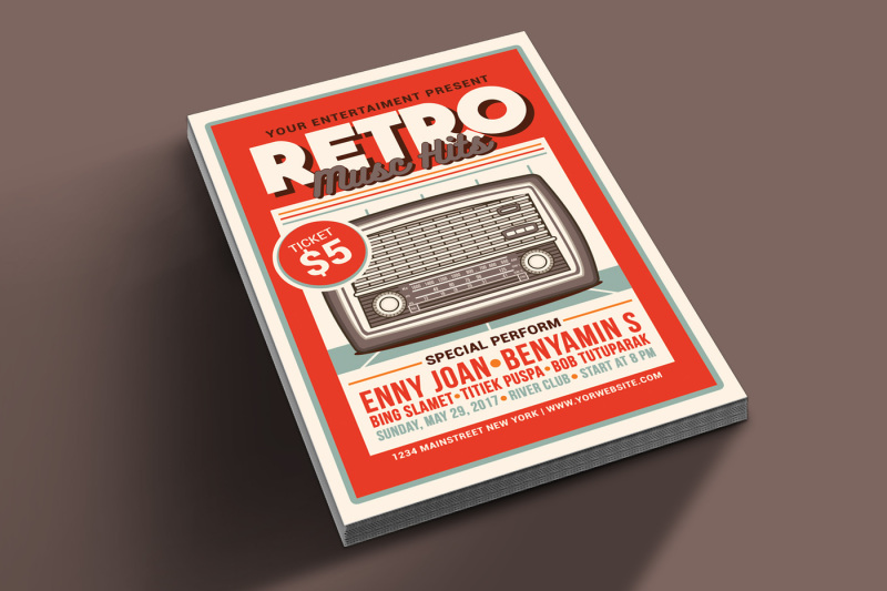 retro-music-hits-flyer