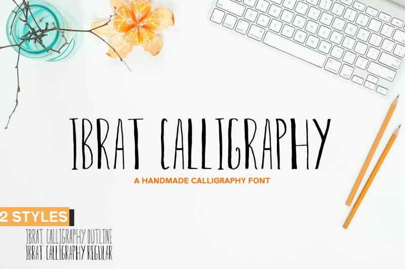 ibrat-calligraphy-font