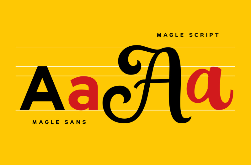 magle-coffee-branding-script