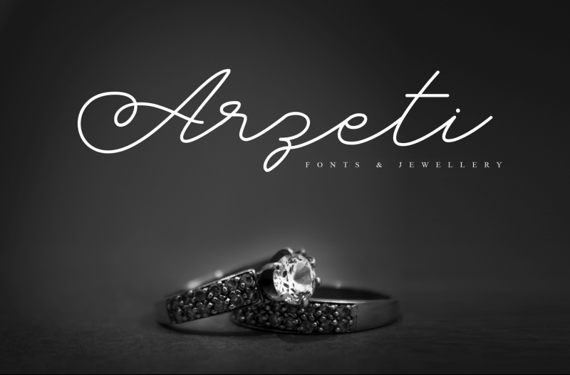 arzeti-wedding-logo-script-font