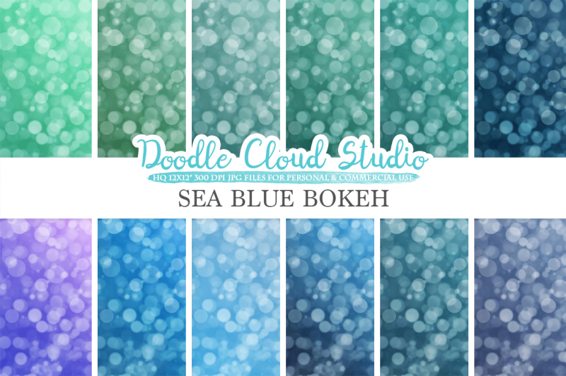 sea-blue-bokeh-digital-paper-sea-blue-colors-bokeh-overlay-bokeh-backgrounds-instant-download-for-personal-and-commercial-use