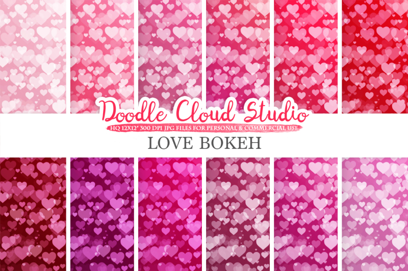 romantic-hearts-bokeh-digital-paper-valentine-bokeh-overlay-pink-love-heart-bokeh-backgrounds-instant-download-personal-and-commercial-use