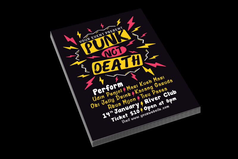 punk-music-event-flyer