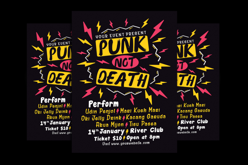 punk-music-event-flyer