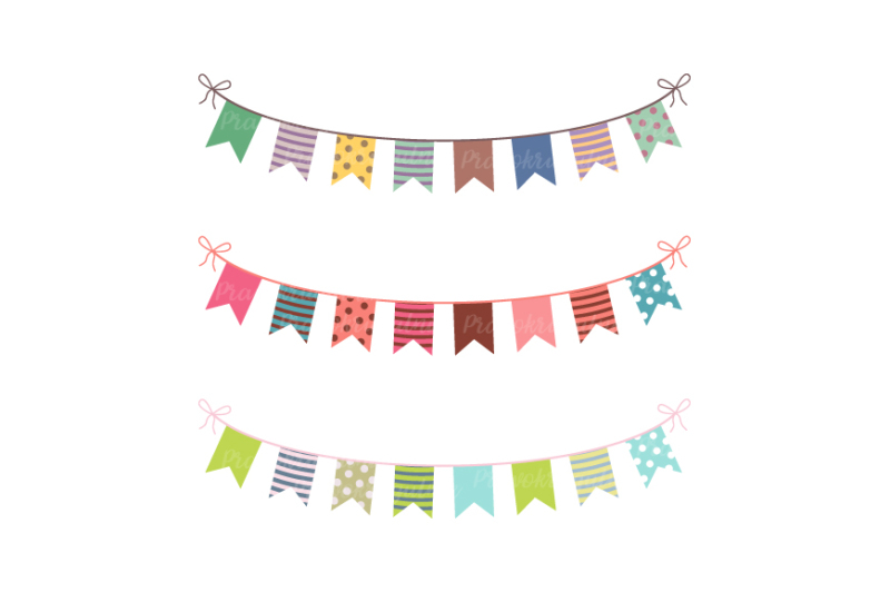 cute-colorful-bunting-clipart-set-birthday-banner-flags-clip-art