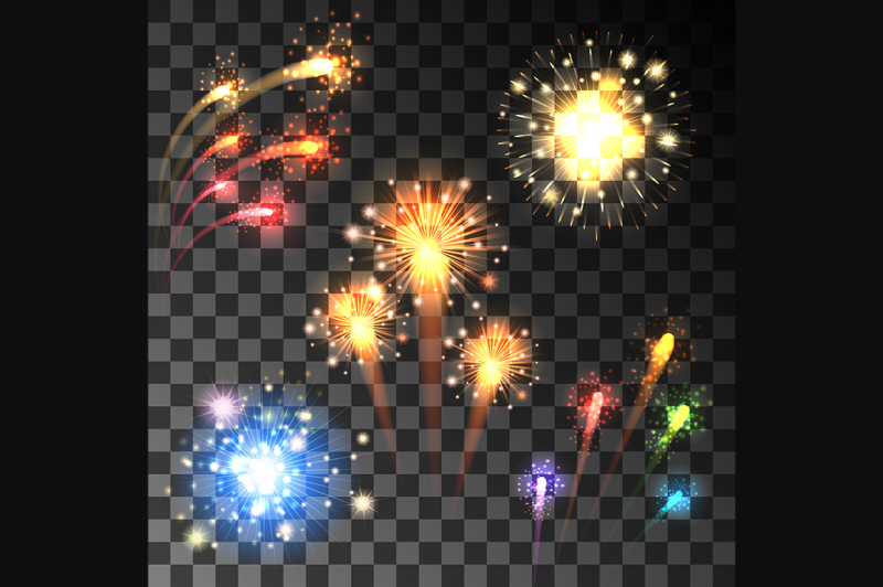 festive-bursting-firework-set