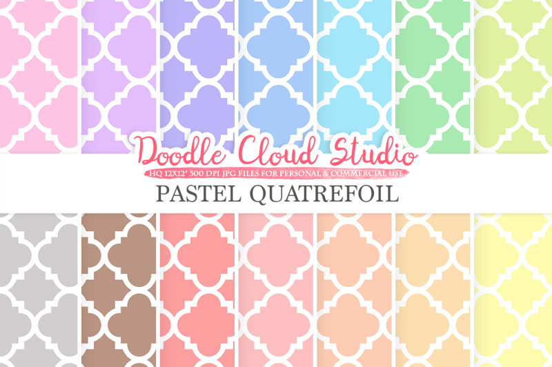 pastel-quatrefoil-digital-paper-quatrefoil-patterns-digital-quatrefoil-pastel-background-instant-download-for-personal-and-commercial-use