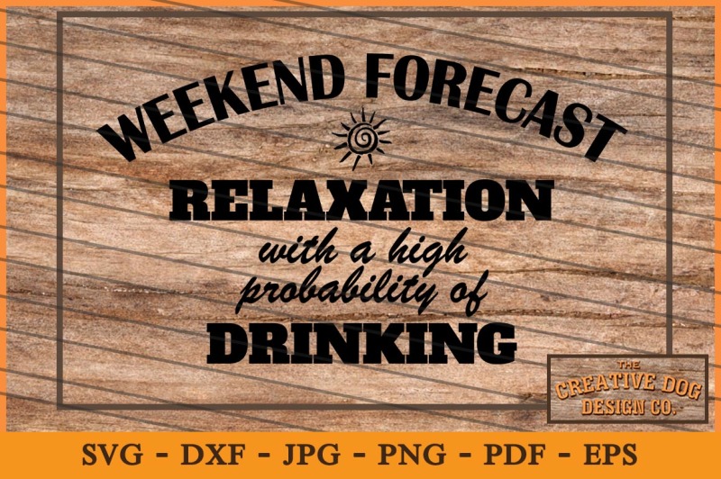 weekend-forecast-cut-file-dxf-svg