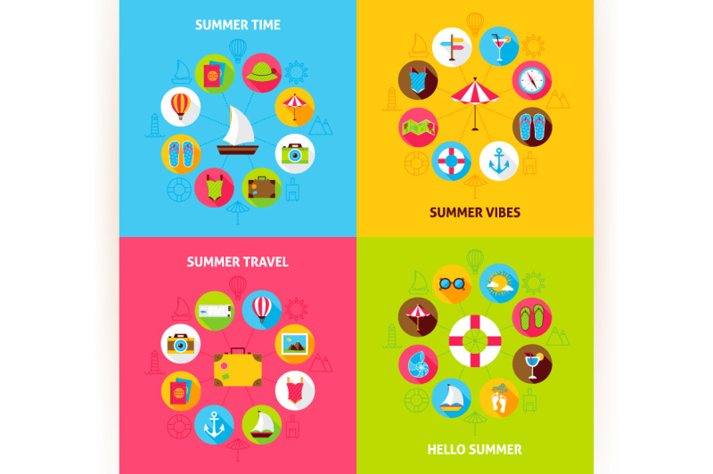 summer-vector-concepts