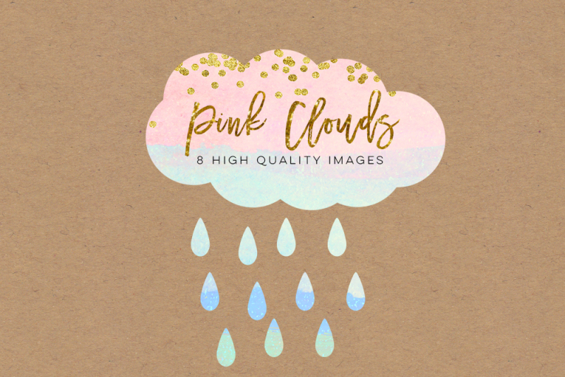 baby-clouds-clip-art-watercolor-fluffy-clouds-and-rain-drops-digital-papers-magical-clipart-nursery-art-children-decor-whimsical