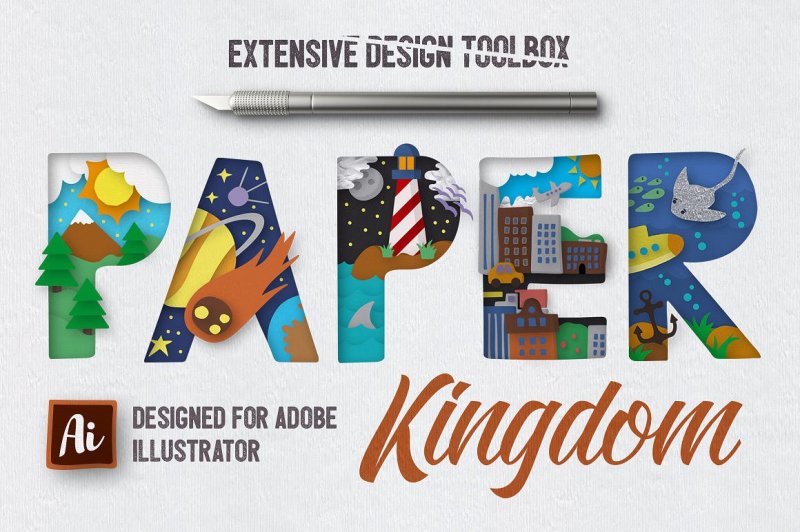paper-kingdom-for-illustrator