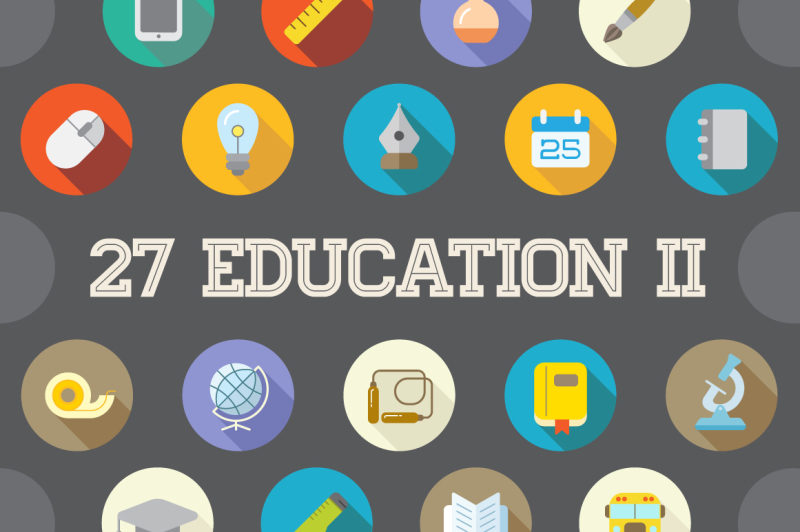 awesome-27-education-ii-flat-vector