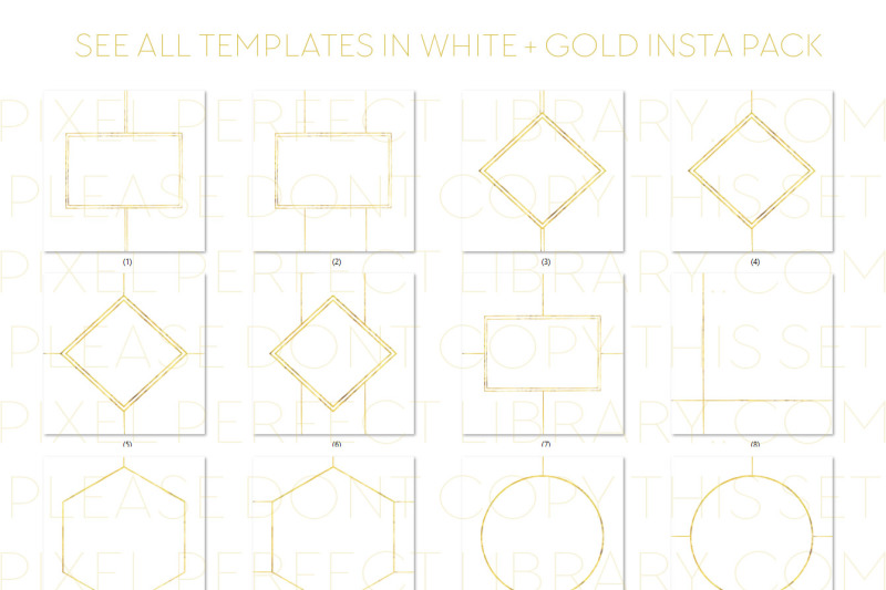 gold-white-social-media-image-pack