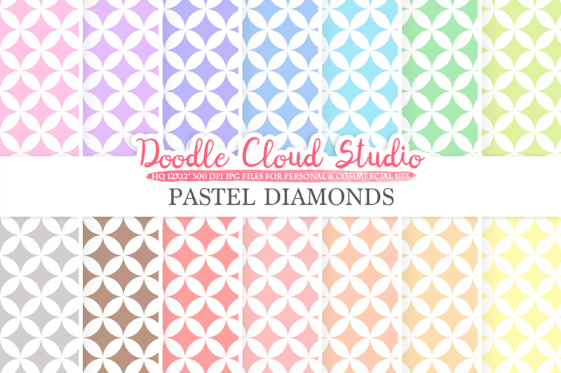 pastel-diamond-digital-paper-diamond-pattern-digital-diamond-pastel-colors-background-instant-download-for-personal-and-commercial-use