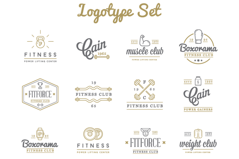 awesome-fitness-gym-icons-and-logo-set