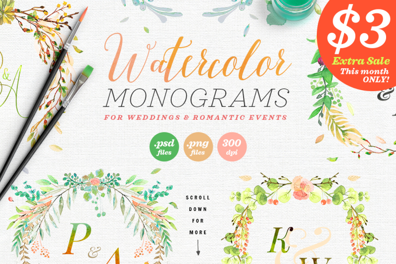 6-watercolor-wedding-monograms-iii